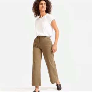 Everlane Wide Leg Crop size 0